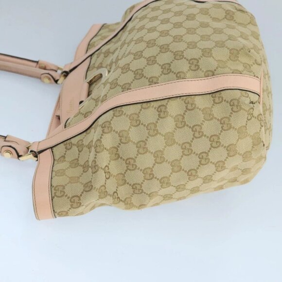 GUCCI GG Canvas Tote Bag Beige - Picture 5 of 15